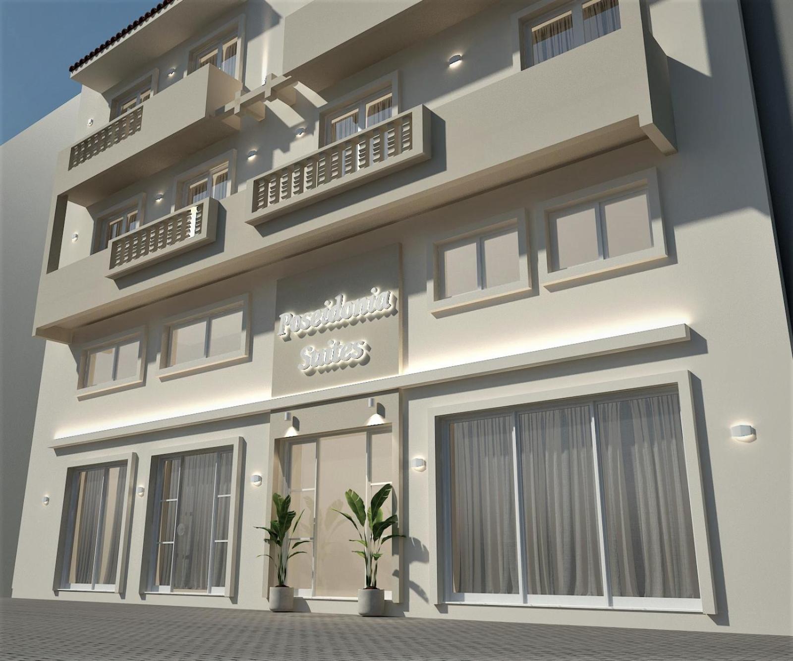 Posidonia Luxury Suites Karpathos Bagian luar foto